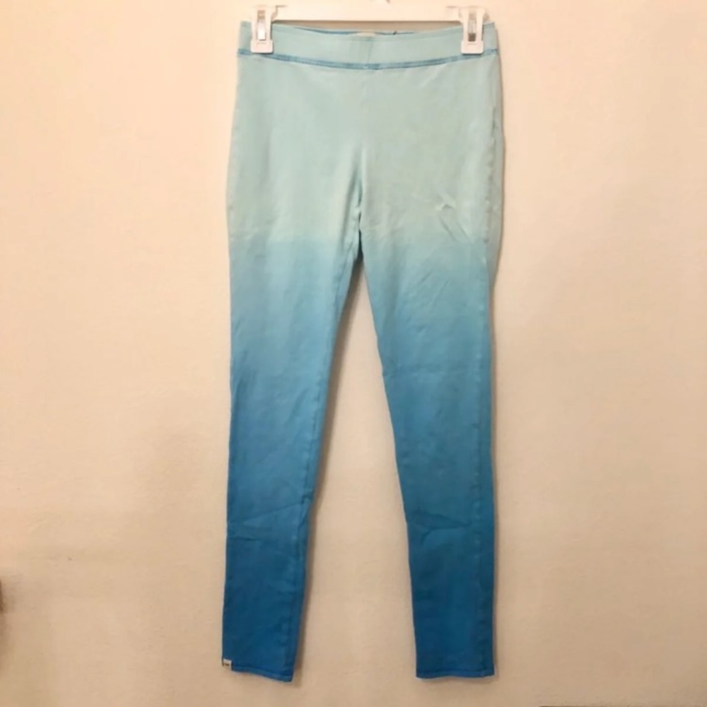 Hollister Blue Ombre/Gradient Leggings
